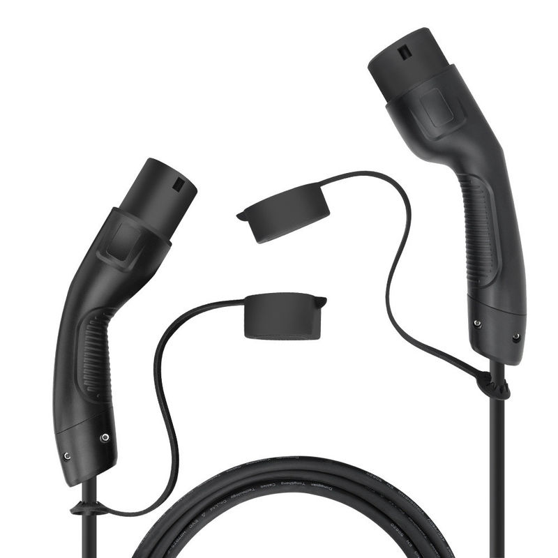 European Standard 16A 32A Double Guns EV AC Charging Cable Type 2