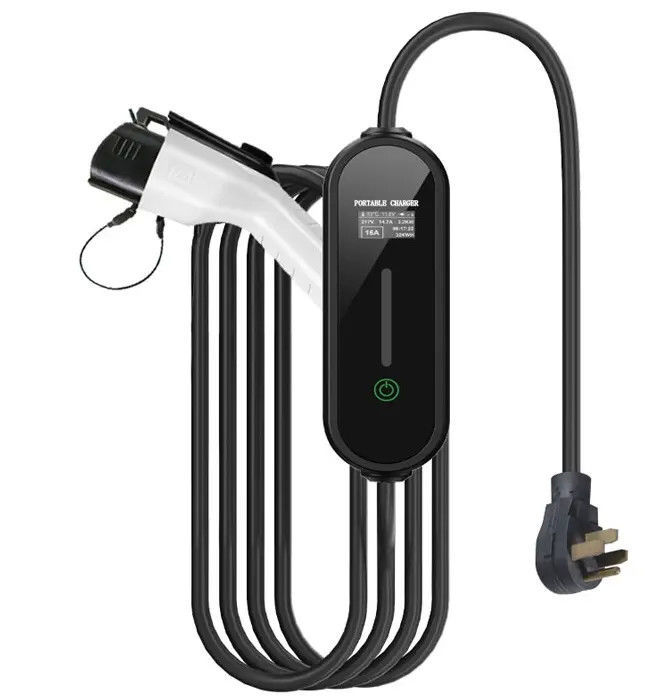 5 Meters Cable Type 1 AC Charger For Ev Adjustable Current