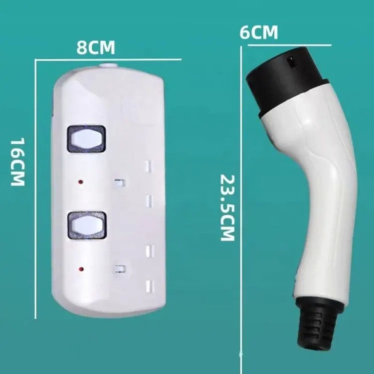 European Standard Type 2 Camping 16A Electric Car Discharge EV Charging Gun For V2L