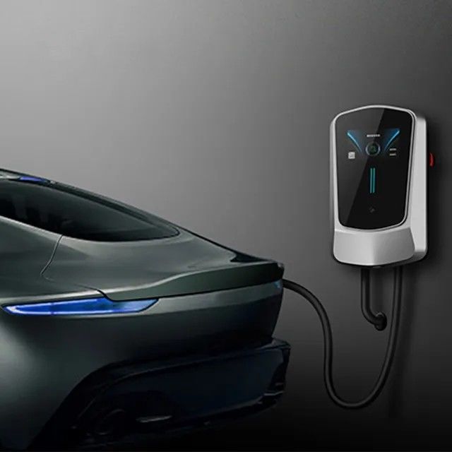 App Control 3 Phase Level 2 Wall EV Charger Smart Car Home Charging Station