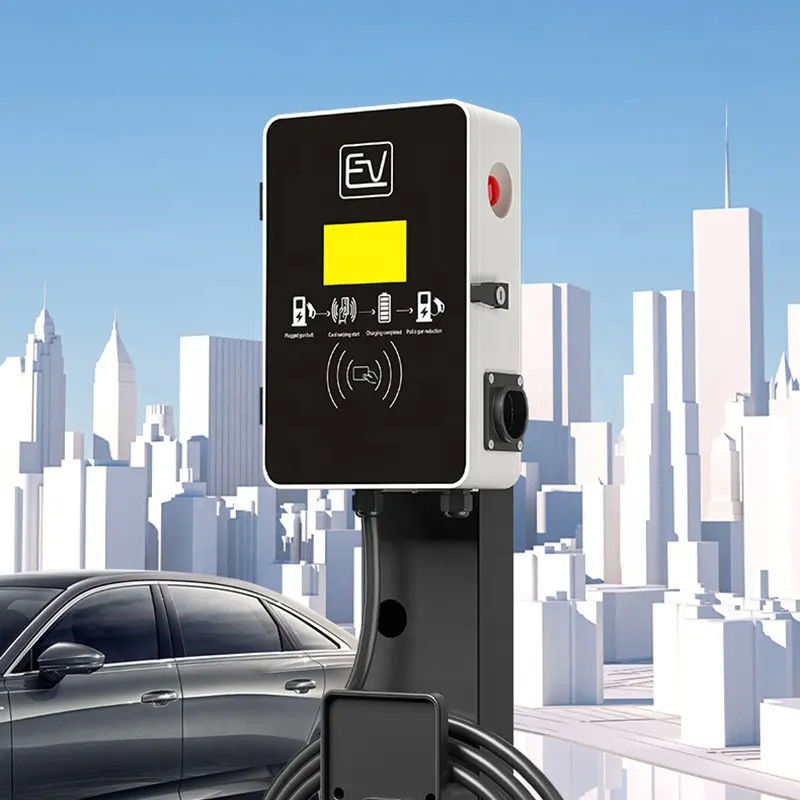380v Fast Charging 3 Phase Wall Mounted Portable Type 2 EV Charger