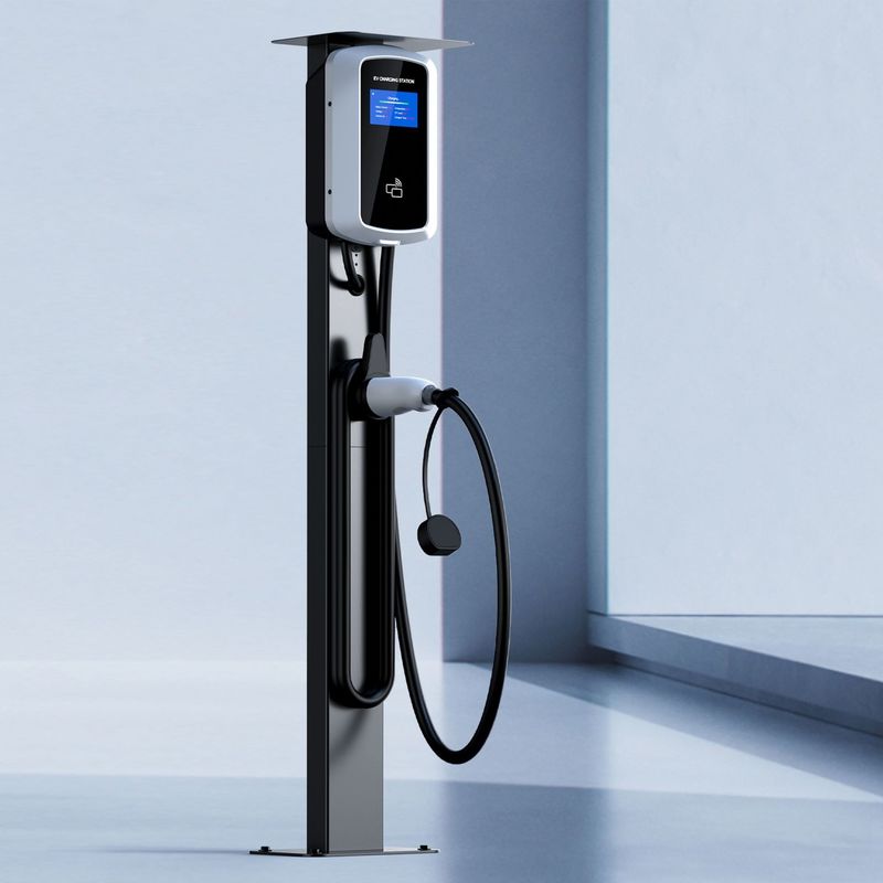 32A 3 Phase App Control Bluetooth Wall Mounted EV Charging Station For Home