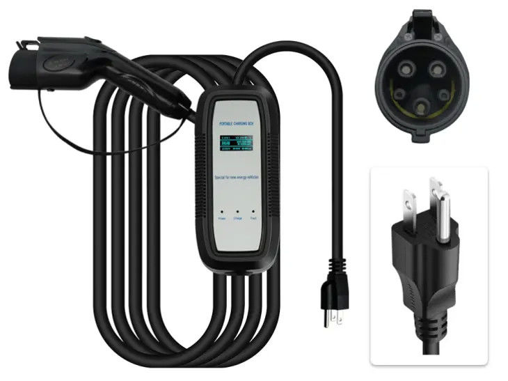 High Flame Retardant PC Fuel EV Charger Type 1 AC Charger OEM ODM