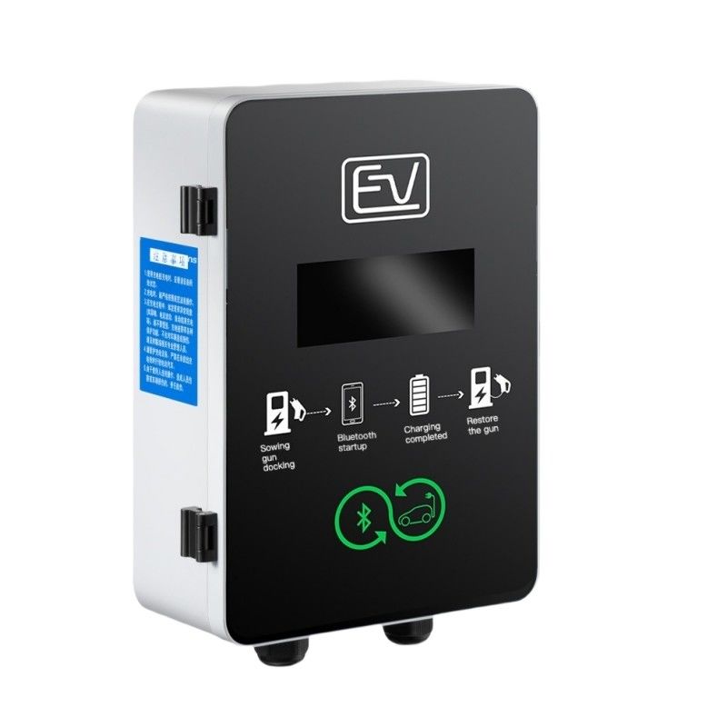 7kw 3 Phase Fast Electric Box Wall Mounted EV Charging Station Type1 And Type2