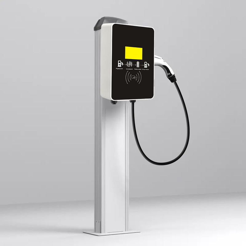 Type 2 And Type 1 22kw Wall Mounted Charging Station OEM ODM
