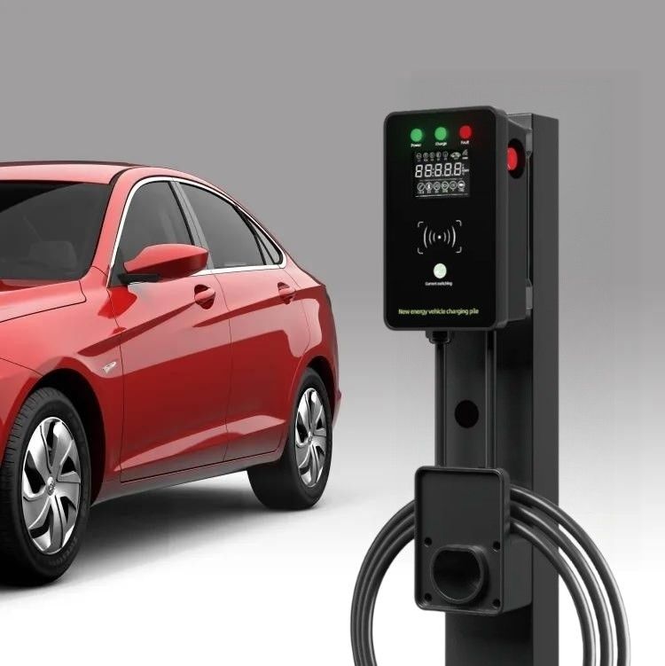 Wall Overcurrent Protection Type 1 EV Wall Box Charger AC220V Suit For Tesla Audi BMW