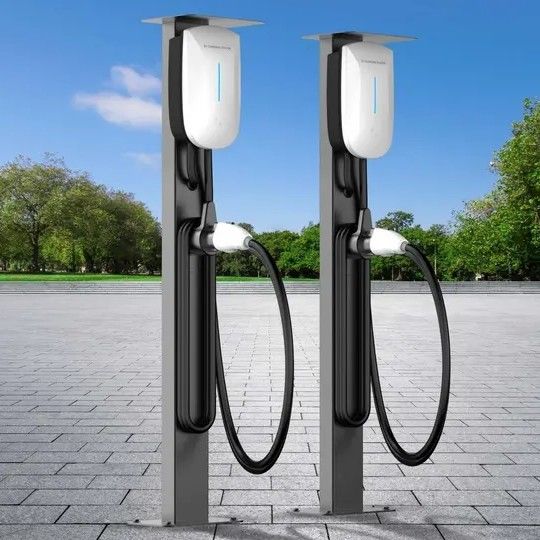App Control Box 22 Kilowatts Wall Mounted EV Charging Station For Home Use
