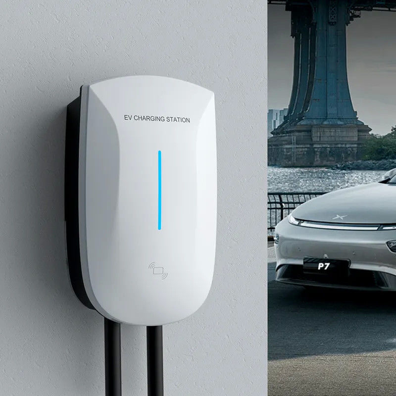 App Control 22kw Fast Charging Wall Mounted EV Charging Station For Tesla Audi