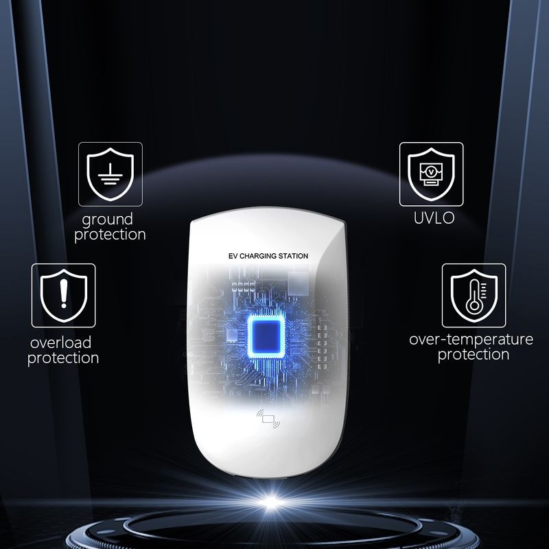 IP55 Type 2 32A Wall Mounted EV Charging Station 3 Phase Charger