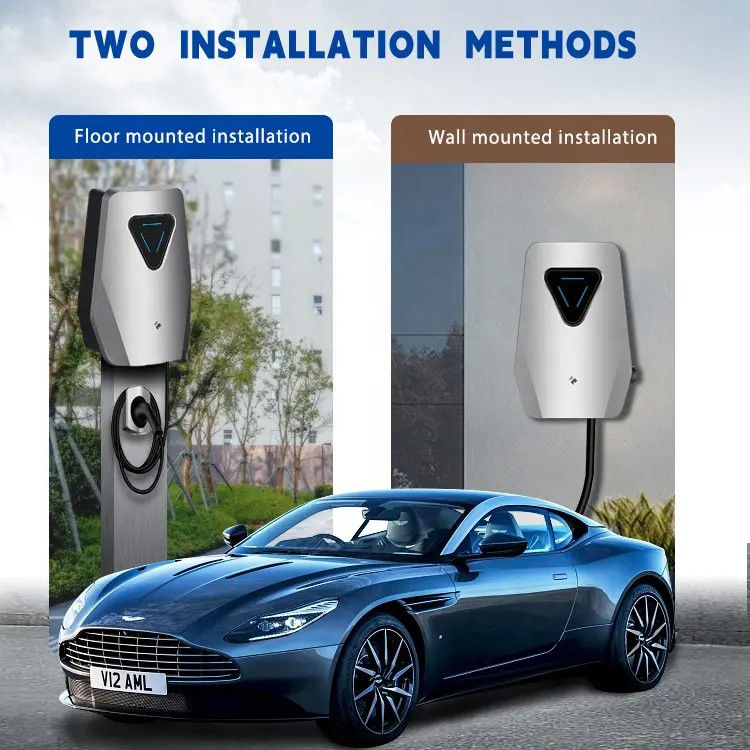 Smart Home Fast Charging 1 Phase Wall EV Charger Type 2 Overvoltage Protection