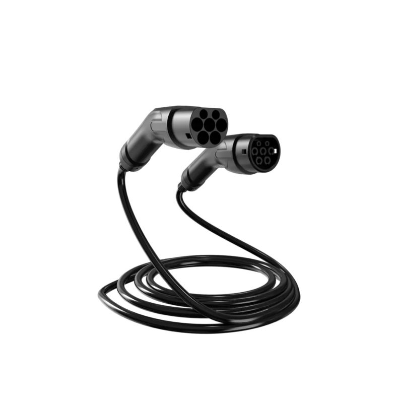 Double Head Type 2 32A AC Charging Cable Over Current Protection