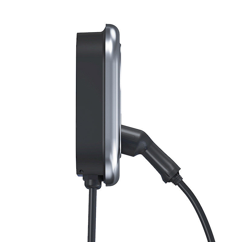 Touch Button 7.4m Cable Type 1 Electric Car Charger Wall Mount