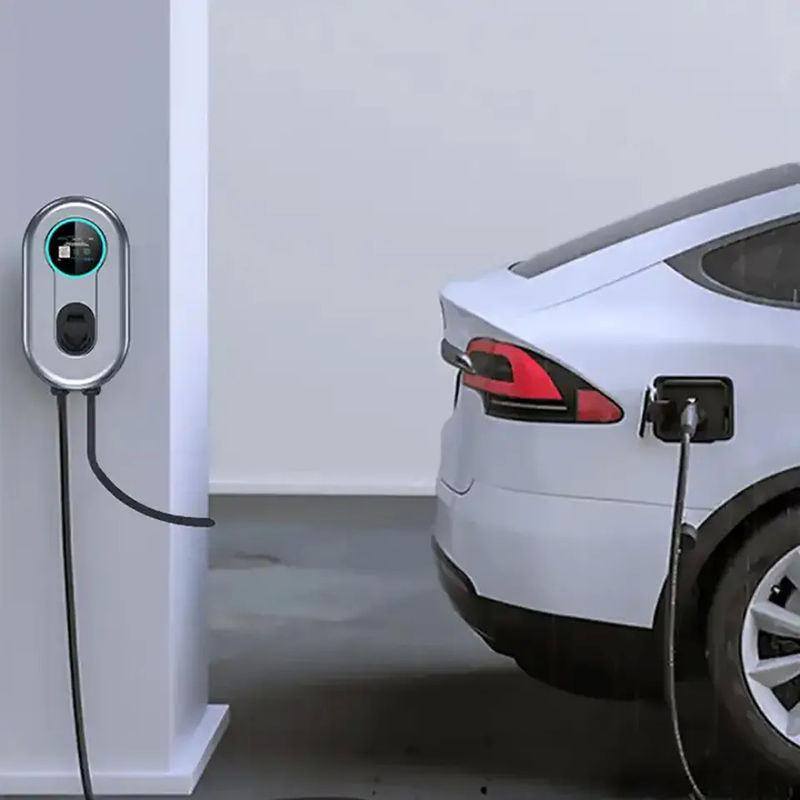 Portable Bluetooth Charging 110V To 240V Type 1 EV Charger Leakage Protection