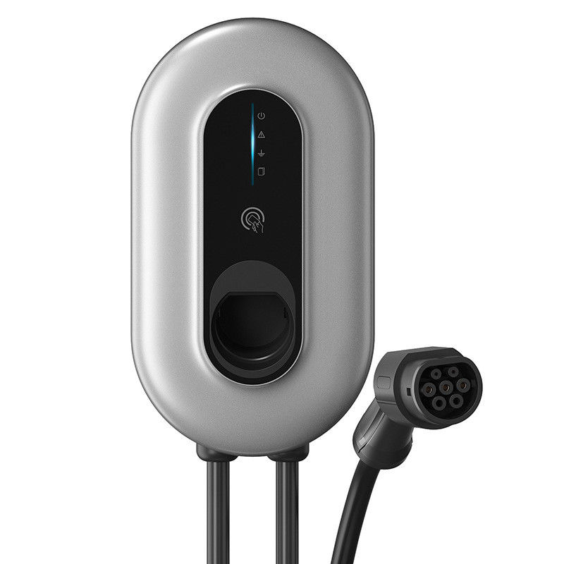 Swiping Card Type 2 EV 22kw Charger Home With LED Indicator