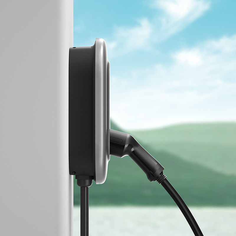 Swiping Card Type 2 EV 22kw Charger Home With LED Indicator