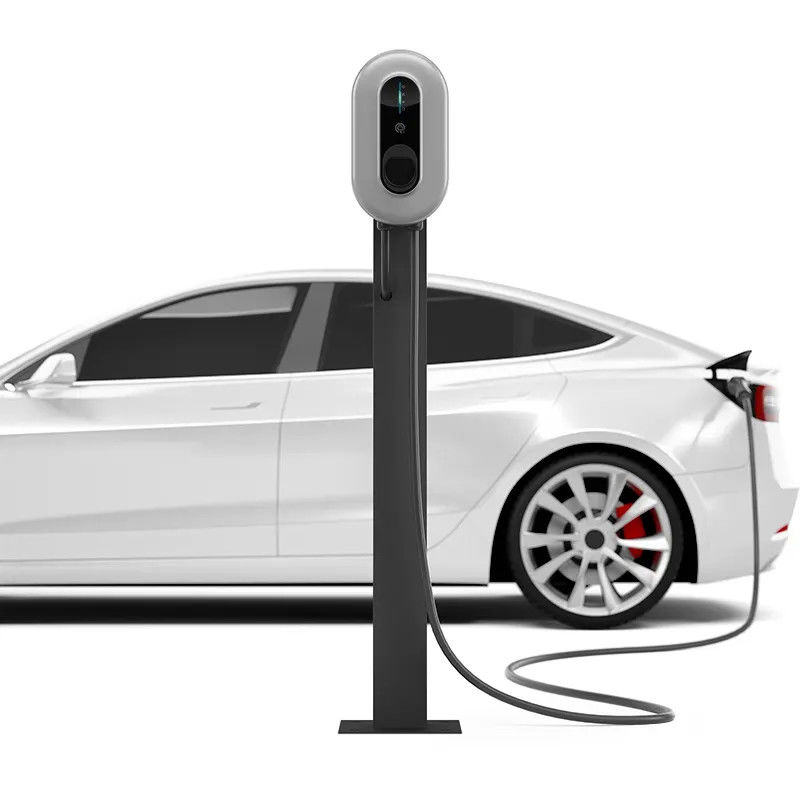 Over Current Protection Bluetooth Type 2 EV Charger 7kw For Home Charging