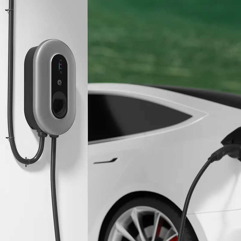 3 Moldes 5m Cable IP65 Wifi Enabled Type 2 EV Charger With Rohs