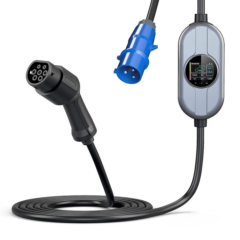 Timing Portable Type 1 Type 2 EV Charger Waterproof Dustproof