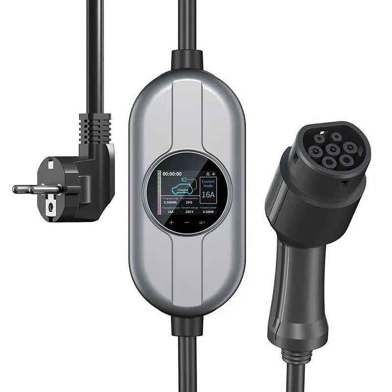 Timing Portable Type 1 Type 2 EV Charger Waterproof Dustproof