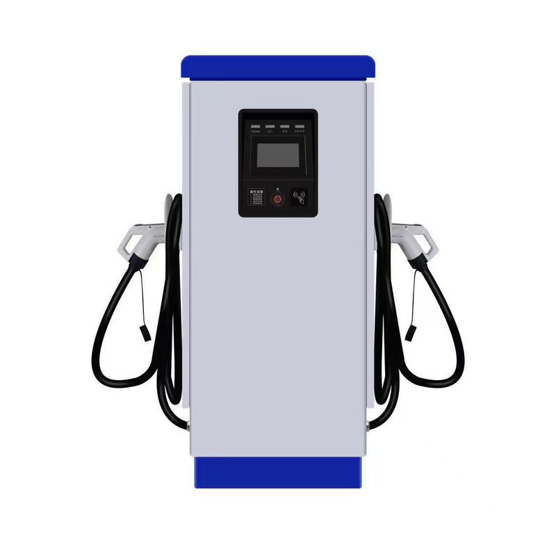 GB/T Double Guns 380V 4G EV DC Charging Station Customized Colors