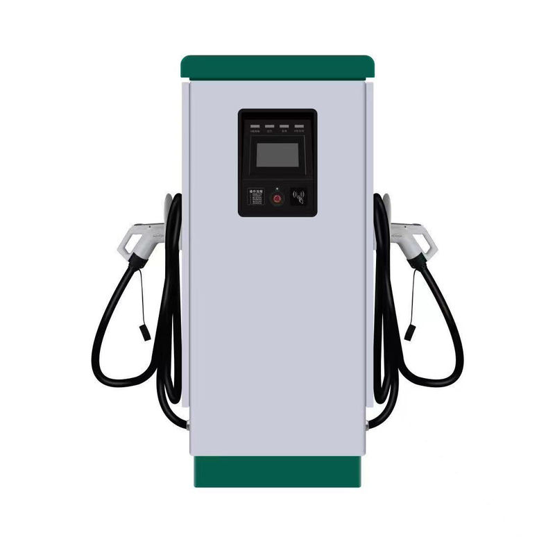 GB/T Double Guns 380V 4G EV DC Charging Station Customized Colors