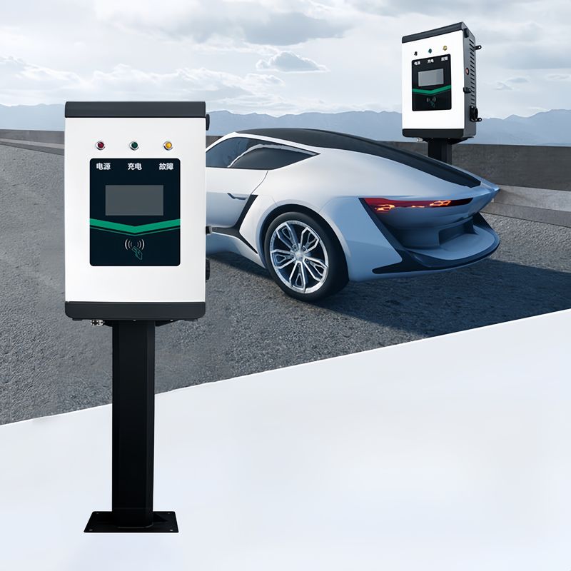 GB/T Wall Mounted 40kw Single Gun EV DC Charging Station For Home Use